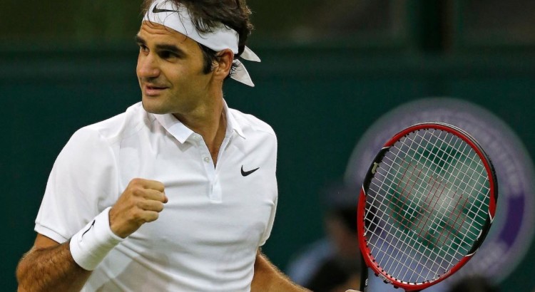 Roger Federer på Wimbledon