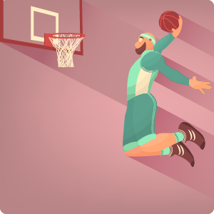 basket dunk odds