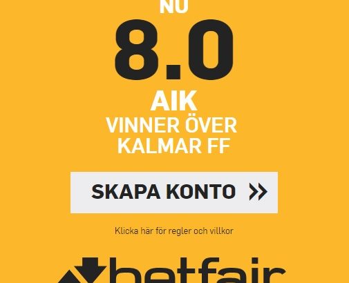 AIK Kalmar boost Betfair