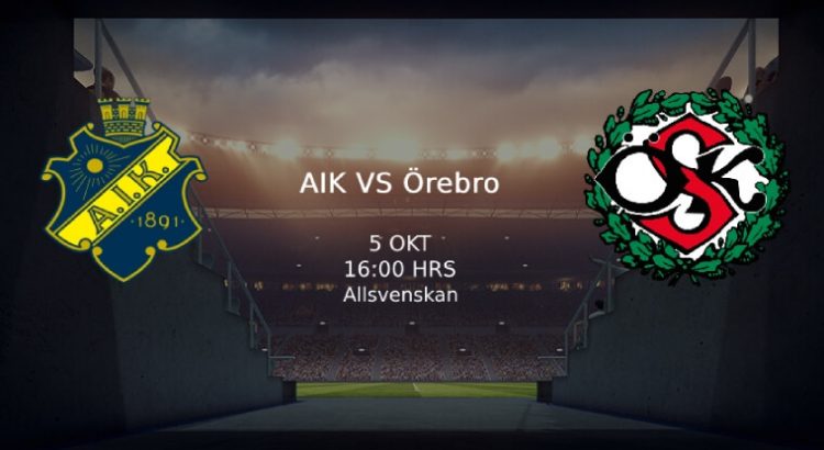 AIK - Örebro Allsvenskan